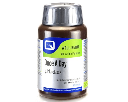 QUEST ONCE A DAY QUICK RELEASE, Συμπλήρωμα Διατροφής 30 κάψουλες