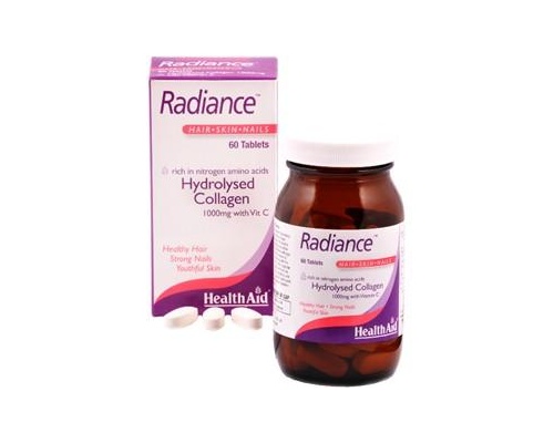 Health Aid Radiance Hydrolysed Collagen with Vit.C Υδρογολυμένο Κολλαγόνο 1000mg με Βιταμίνη C , 60 ταμπλέτες Health Aid Radiance Hydrolysed Collagen with Vit.C Υδρογολυμένο Κολλαγόνο 1000mg με Βιταμίνη C , 60 ταμπλέτες