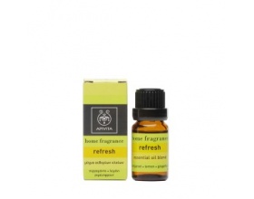 Apivita Essential Oils Refresh Μίγμα αιθερίων ελαίων με γκρέιπφρουτ , περγαμόντο & λεμόνι 10 ml Apivita Essential Oils Refresh Μίγμα αιθερίων ελαίων με γκρέιπφρουτ , περγαμόντο & λεμόνι 10 ml
