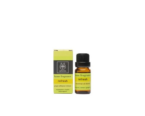 Apivita Essential Oils Refresh Μίγμα αιθερίων ελαίων με γκρέιπφρουτ , περγαμόντο & λεμόνι 10 ml Apivita Essential Oils Refresh Μίγμα αιθερίων ελαίων με γκρέιπφρουτ , περγαμόντο & λεμόνι 10 ml