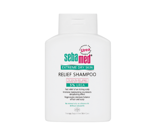Sebamed Relief Shampoo 5% Urea  Σαμπουάν για πολύ ξηρές επιδερμίδες, που βοηθά στην ανακούφιση του τριχωτού της κεφαλής 200 ml Sebamed Relief Shampoo 5% Urea  Σαμπουάν για πολύ ξηρές επιδερμίδες, που βοηθά στην ανακούφιση του τριχωτού της κεφαλής 200 ml