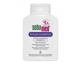 SEBAMED Repair Shampoo Σαμπουάν Αναδόμησης για αδύνατα προβληματικά & ταλαιπωρημένα μαλλιά 200 ml