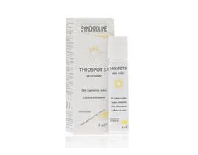SYNCHROLINE THIOSPOT SR skin roller Συμπυκνωμένη λευκαντική λοσιόν για το δέρμα 5 ml