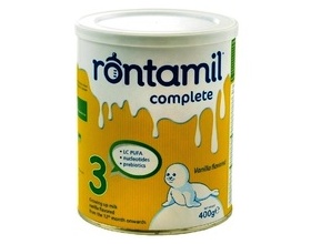 Rontis Rontamil Complete 3 400gr, Γάλα ανάπτυξης με γεύση βανίλια απο τον 12ο μήνα