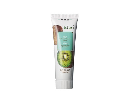 KORRES Scrub Kiwi 18ml, Απαλό Gel-Scrub που καθαρίζει και απομακρύνει τα νεκρά κύτταρα χωρίς ερεθισμόυς KORRES Scrub Kiwi 18ml, Απαλό Gel-Scrub που καθαρίζει και απομακρύνει τα νεκρά κύτταρα χωρίς ερεθισμόυς