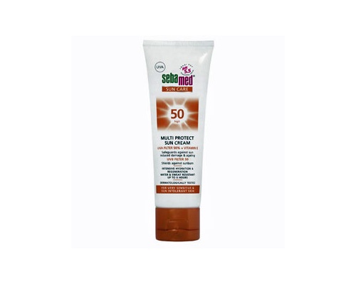 Sebamed Sun Care Cream SPF50 Αντηλιακό γαλάκτωμα για πρόσωπο & σώμα 75ml