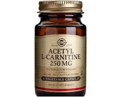 SOLGAR ACETYL L-CARNITINE 250MG 30VCAP SOLGAR ACETYL L-CARNITINE 250MG 30VCAP