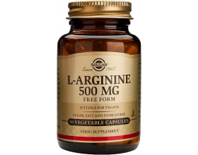 SOLGAR L-Arginine 500mg 50caps, Αμινοξύ που συμβάλλει στην αύξηση της σύνθεση του κολλαγόνου & δρα θετικά στην ανδρική στύση & τη φυσική τόνωση της σεξουαλικής επιθυμίας και απόδοσης SOLGAR L-Arginine 500mg 50caps, Αμινοξύ που συμβάλλει στην αύξηση της σύνθεση του κολλαγόνου & δρα θετικά στην ανδρική στύση & τη φυσική τόνωση της σεξουαλικής επιθυμίας και απόδοσης