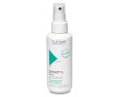 DUCRAY Diaseptyl Spray Αντιβακτηριδιακό καθαρίζει και απολυμαίνει 125ml  DUCRAY Diaseptyl Spray Αντιβακτηριδιακό καθαρίζει και απολυμαίνει 125ml