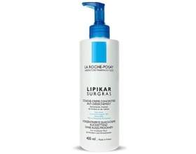 LA ROCHE POSAY Lipikar Surgras Συμπυκνωμένη κρέμα για ντους, κατά της ξηρότητας, χωρίς σαπούνι χωρίς paraben 400ml LA ROCHE POSAY Lipikar Surgras Συμπυκνωμένη κρέμα για ντους, κατά της ξηρότητας, χωρίς σαπούνι χωρίς paraben 400ml