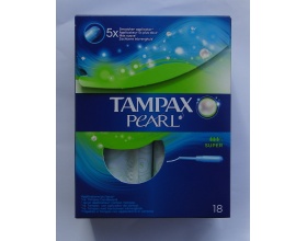 Tampax Pearl Super, Ταμπόν με απλικατέρ υψηλής απορροφητικότητας , Για μέτρια έως μεγάλη ροή. Προσφέρει προστασία έως και 8 ώρες, ασφάλεια & άνεση, 18 ταμπόν