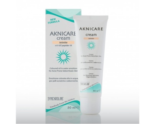 SYNCHROLINE Aknicare Cream Teintee Dore Λεπτόρρευστη κρέμα προσώπου με χρώμα που καταπολεμά την ακμή ενώ ταυτόχρονα καλύπτει τις ατέλειες 50ml SYNCHROLINE Aknicare Cream Teintee Dore Λεπτόρρευστη κρέμα προσώπου με χρώμα που καταπολεμά την ακμή ενώ ταυτόχρονα καλύπτει τις ατέλειες 50ml