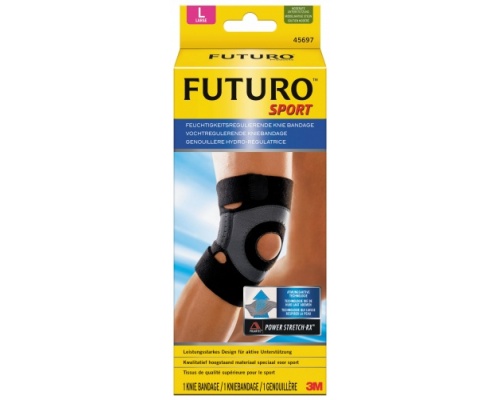 Futuro Sport 45697 Αντιεφιδρωτική Αθλητική Επιγονατίδα Large 1 τεμάχιο Futuro Sport 45697 Αντιεφιδρωτική Αθλητική Επιγονατίδα Large 1 τεμάχιο