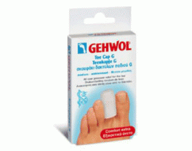 GEHWOL Toe Cap G Σκουφάκι δακτύλων ποδιού G Μεσαίο Μέγεθος 2 τεμάχια