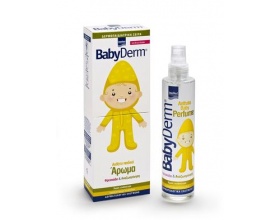  Intermed Babyderm Anthato Baby Parfum Παιδικό άρωμα χωρίς οινόπνευμα Απόσμηση, τόνωση & αναζωογόνηση του βρεφικού και παιδικού δέρματος.  200ml