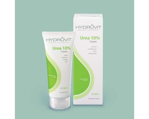 Hydrovit Cream Urea 10 % Τarget Κρέμα εξελιγμένης σύνθεσης με ενυδατική, κερατολυτική, αντικνησμική & καταπραϋντική δράση 100ml Hydrovit Cream Urea 10 % Τarget Κρέμα εξελιγμένης σύνθεσης με ενυδατική, κερατολυτική, αντικνησμική & καταπραϋντική δράση 100ml