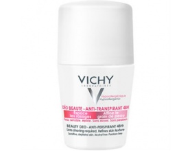 Vichy Ideal Finish Deo 48h Deodorant 50ml, Αποσμητικο 48ωρης δράσης κατα της εφίδρωσης, λειαίνει τη επιδερμίδα και αραιώνει το χρονο μεταξύ των ξυρισμάτων 