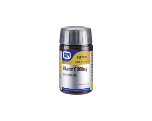 QUEST VITAMIN C 500mg QUICK RELEASE, Συμπλήρωμα Διατροφής 60 ταμπλέτες QUEST VITAMIN C 500mg QUICK RELEASE, Συμπλήρωμα Διατροφής 60 ταμπλέτες