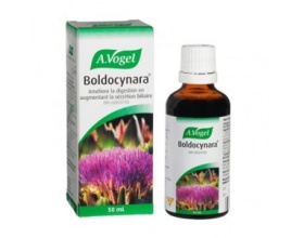 A.Vogel BOLDOCYNARA, Φυτικό βάμμα αποτοξινωτικό - ηπατοπροστατευτικό από φρέσκα βότανα. Προστατεύει & τρέφει τα κύτταρα του συκωτιού, βελτιώνει τον μεταβολισμό του λίπους, βελτιώνει την πέψη, 50ml