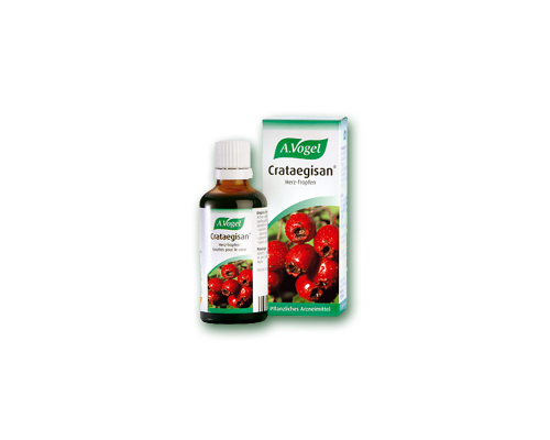 A. Vogel CRATAEGISAN, Βάμμα από φρέσκο Crataegus (Κράταιγος), Κατάλληλο για υπέρταση, αθηροσκλήρωση, ταχυκαρδία, καρδιακή αρρυθμία, στηθάγχη & υψηλή χοληστερόλη, 50ml
