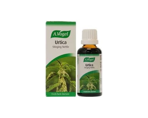 A.Vogel URTICA 50ml, Βάμμα από φρέσκια Urtica (τσουκνίδα), δρα ως διουρητικό, αποτοξινωτικό, αντιισταμινικό & ως διατροφικό τονωτικό του αίματος.
