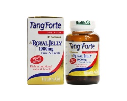 Health Aid Tang Forte Royal Jelly 1000mg, Αγνός Βασιλικός πολτός πλούσιος σε θρεπτικά συστατικά,30tabs  Health Aid Tang Forte Royal Jelly 1000mg, Αγνός Βασιλικός πολτός πλούσιος σε θρεπτικά συστατικά,30tabs