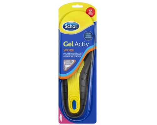 Scholl, Gelactiv Work, Ανατομικοί Πάτοι Γυναικείοι για Άνεση στα «Σκληρά Εργαζόμενα Πόδια», 1 ζευγάρι Scholl, Gelactiv Work, Ανατομικοί Πάτοι Γυναικείοι για Άνεση στα «Σκληρά Εργαζόμενα Πόδια», 1 ζευγάρι