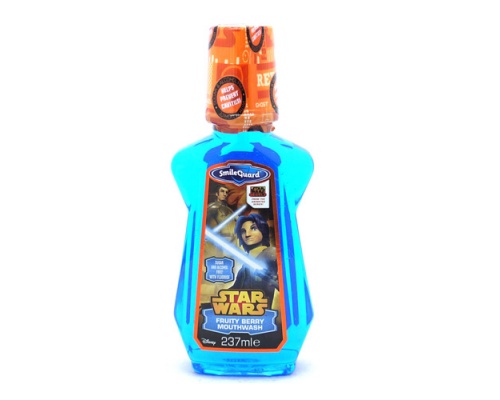 Dr.Fresh Star Wars Mouthwash Στοματικό διάλυμα για παιδιά με γεύση βατόμουρο 237ml  Dr.Fresh Star Wars Mouthwash Στοματικό διάλυμα για παιδιά με γεύση βατόμουρο 237ml