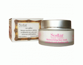Sostar " To γάλα " Ενυδατική Μάσκα Προσώπου 60ml 