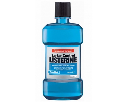 Listerine Solution Tartar Control,Στοματικό Διάλυμα με Ισχυρή Προστασία κατά της Πέτρας 500 ml  Listerine Solution Tartar Control,Στοματικό Διάλυμα με Ισχυρή Προστασία κατά της Πέτρας 500 ml