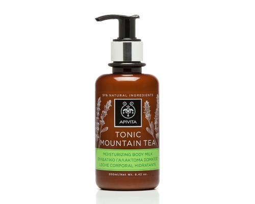 Apivita, Γαλάκτωμα Σώματος, Tonic Mountain Tea, 200ml Apivita, Γαλάκτωμα Σώματος, Tonic Mountain Tea, 200ml