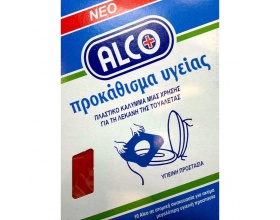 ALCO Προκάθισμα υγείας μιας χρήσης για τη λεκάνη της τουαλέτας 10 τεμάχια 