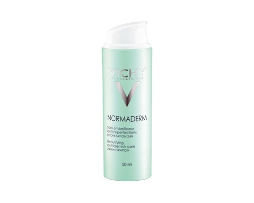 Vichy Normaderm 24ωρη κρέμα προσώπου 50ml, Φροντίδα κατά των ατελειών που διορθώνει τα 5 συμπτώματα της ενήλικης επιδερμίδας με ατέλειες Vichy Normaderm 24ωρη κρέμα προσώπου 50ml, Φροντίδα κατά των ατελειών που διορθώνει τα 5 συμπτώματα της ενήλικης επιδερμίδας με ατέλειες