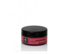 APIVITA Μάσκα Προστασίας & Επανόρθωσης για Βαμμένα, Ξηρά & Εύθραυστα Μαλλιά Με Ηλίανθο & Μέλι 200ml 