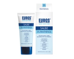 Eubos Salbe 5% Panthenol 75ml, Πλούσια αλοιφή, ενισχυτική των λιπιδίων του δέρματος που προστατεύει και περιποιείται το ταλαιπωρημένο δέρμα