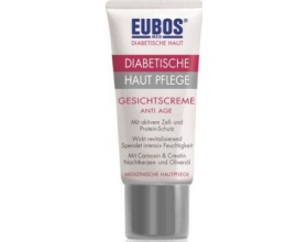 Eubos Diabetic Skin Care Face Cream Anti Age 50ml, Κρέμα προσώπου εντατικής φροντίδας με ειδικά συστατικά προσαρμοσμένα στις ανάγκες του διαβητικού δέρματος 