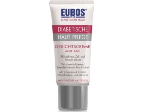 Eubos Diabetic Skin Care Face Cream Anti Age 50ml, Κρέμα προσώπου εντατικής φροντίδας με ειδικά συστατικά προσαρμοσμένα στις ανάγκες του διαβητικού δέρματος Eubos Diabetic Skin Care Face Cream Anti Age 50ml, Κρέμα προσώπου εντατικής φροντίδας με ειδικά συστατικά προσαρμοσμένα στις ανάγκες του διαβητικού δέρματος