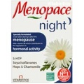 Vitabiotics Menopace night 30 tablets, Συμπλήρωμα Διατροφής με ισοφλαβόνες σόγιας, χαμομήλι, λυκίσκο,5-ΗTP, βιταμίνες και μέταλλα κατα τη διάρκεια και μετά την εμμηνόπαυση