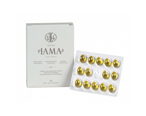 Olvos Cretan Iama (Κρητικό Ίαμα) 14 Softgels, Συμβάλλει με φυσικό τρόπο στην ενδυνάμωση της άμυνας του οργανισμού Olvos Cretan Iama (Κρητικό Ίαμα) 14 Softgels, Συμβάλλει με φυσικό τρόπο στην ενδυνάμωση της άμυνας του οργανισμού