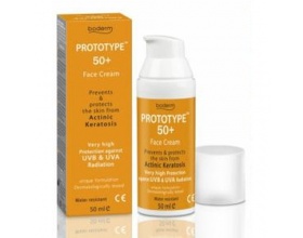 Boderm Prototype Face Cream SPF50+ Αντηλιακή Κρέμα Προσώπου, 50ml
