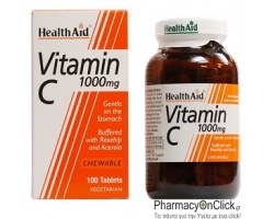 Health Aid, Vitamin C, 1000mg Chewable, 100 Tablets