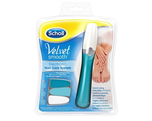 Scholl Velvet Smooth Electronic, Σύστημα Περιποίησης των Νυχιών