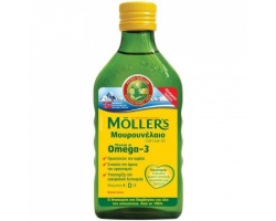 Nature's Plus Moller’s Μουρουνέλαιο Natural, Παραδοσιακό Μουρουνέλαιο σε Υγρή Μορφή με την Κλασσική Γεύση του Μουρουνέλαιου, 250ml  Nature's Plus Moller’s Μουρουνέλαιο Natural, Παραδοσιακό Μουρουνέλαιο σε Υγρή Μορφή με την Κλασσική Γεύση του Μουρουνέλαιου, 250ml
