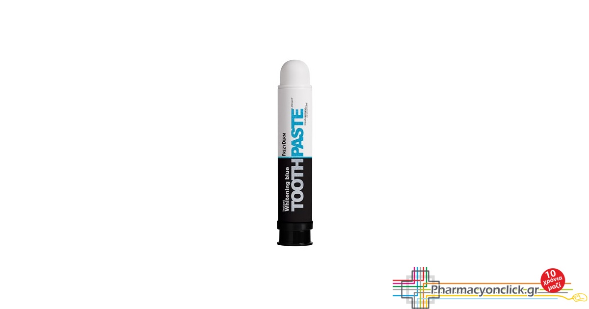 FREZYDERM, INSTANT WHITENING BLUE TOOTHPASTE, Οδοντόκρεμα Άμεσης