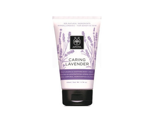 Apivita Caring Lavender, Ενυδατική & Καταπραυντική Κρέμα Σώματος, 150ml Apivita Caring Lavender, Ενυδατική & Καταπραυντική Κρέμα Σώματος, 150ml