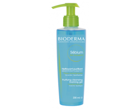 Bioderma  Sebium Αφρώδες Τζέλ Καθαρισμού 200ml
