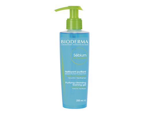 Bioderma  Sebium Αφρώδες Τζέλ Καθαρισμού 200ml