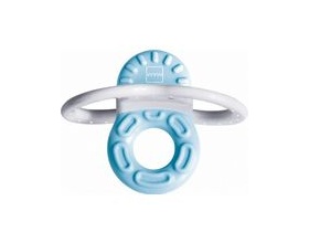 MAM Bite & Relax 556, Mini Πολυκρίκος οδοντοφυΐας Phase 1 απο 2+ Μηνών , Μπλέ Χρώμα