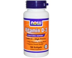 Now Foods Vitamin D3-1000 IU, 180 softgels, Συμπλήρωμα Διατροφής με βιταμίνη D3 απαραίτητη για την ανάπτυξη και τη συντήρηση των οστών και της οστικής πυκνότητας Now Foods Vitamin D3-1000 IU, 180 softgels, Συμπλήρωμα Διατροφής με βιταμίνη D3 απαραίτητη για την ανάπτυξη και τη συντήρηση των οστών και της οστικής πυκνότητας