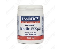 LAMBERTS BIOTIN 500MCG,  90 caps LAMBERTS BIOTIN 500MCG,  90 caps